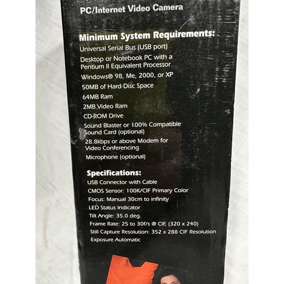 NEW Vintage Micro Innovations Basic Webcam PC/Internet USB Video Camera IC50C - Picture 4 of 9